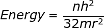 Particle in sphere